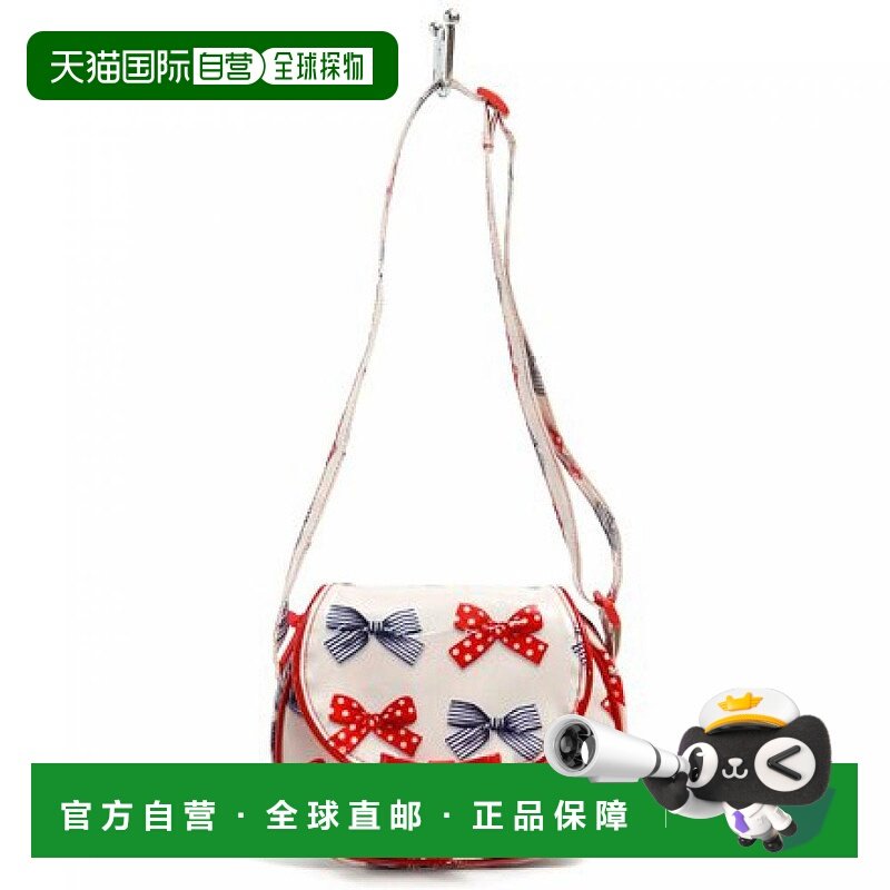 日本直邮【日本直邮】Colorful Candy Style斜挎包 象牙白/蝴蝶结