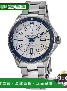 自营 breitling百年灵Superocean Automatic 42银色表盘钢制男士A