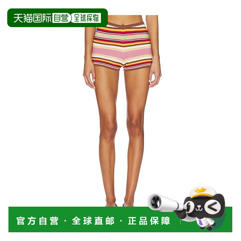 1h可退 香港直邮潮奢 FAITHFULL THE BRAND 女士 Playa 迷你短裤