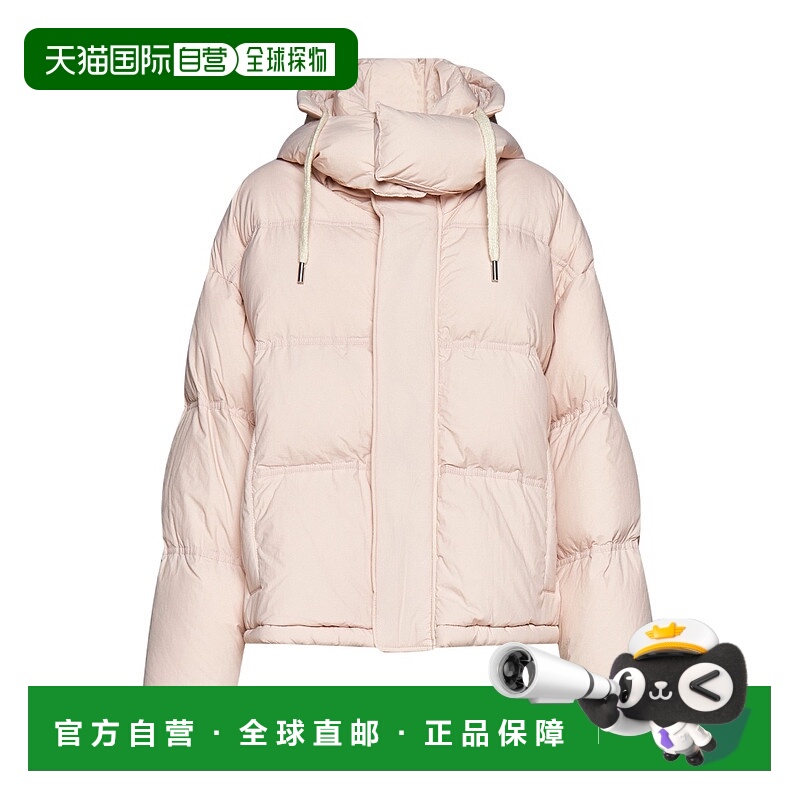 1h可退 香港直邮ami paris 女士 羽绒服女款棉服连帽