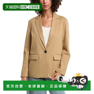 自营Bella 美国奥莱直发 Dahl棕色运动夹克