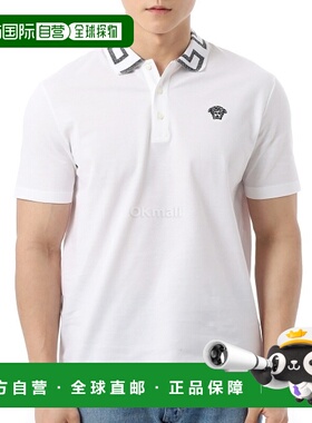 韩国直邮VERSACE GRECA 短袖 POLO 衫 (A87402 1A06199 2WV40) 短