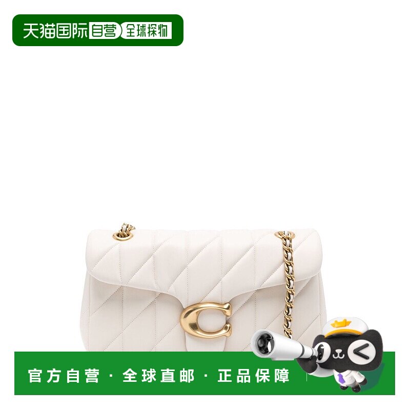 1h可退 香港直邮Coach 蔻驰 女士 Bags 白色单肩包 CP150B4HA