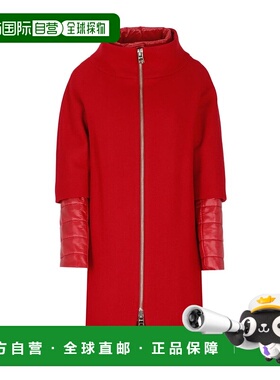 香港直邮HERNO 女士外套 CA000442D333446900 AW2023 红色 Herno
