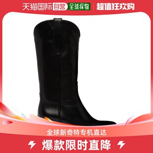 女士黑色 中筒靴 Bone Rag Cowboy 香港直邮潮奢