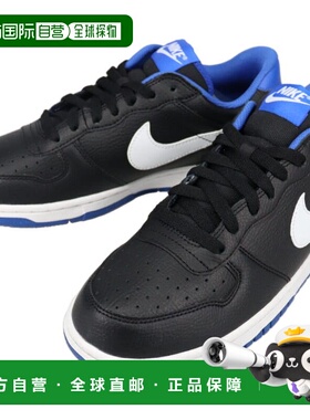 日本直邮Nike Big Nike Low 运动鞋黑色/峰白-亮皇家蓝355152 018