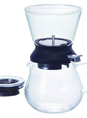 日本直邮HARIO 制茶机压茶机Tea Dripper Largo35 Server套装黑色