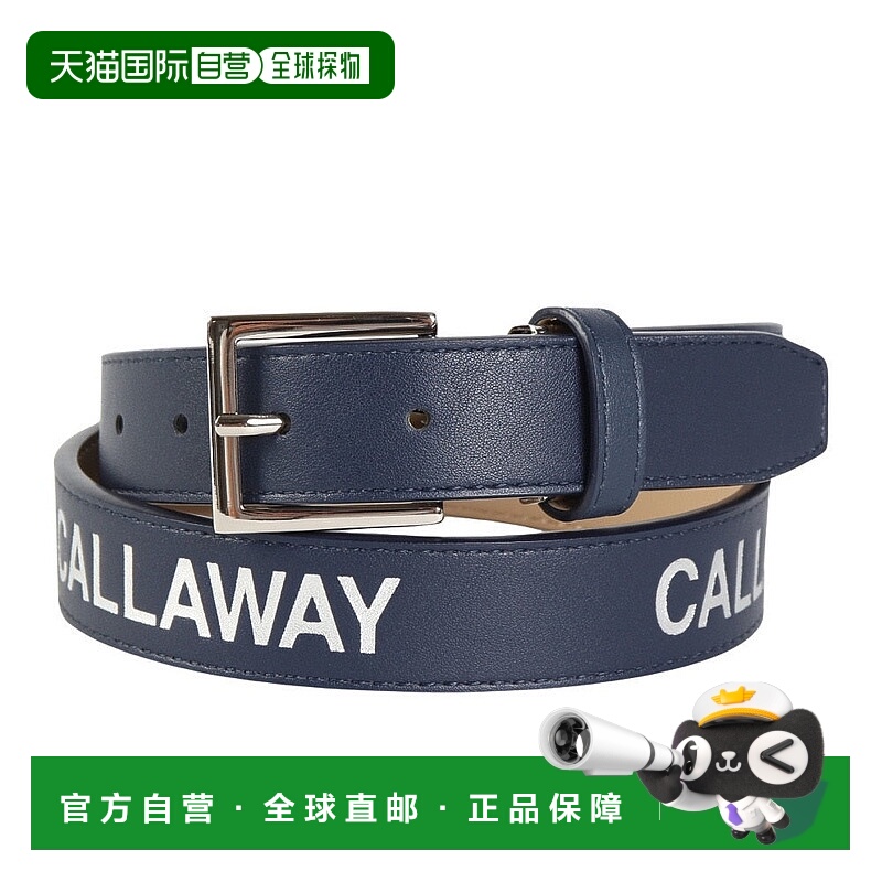 日本直邮CALLAWAY 女士高尔夫箔押浮雕腰带 [C242922011120]皮带