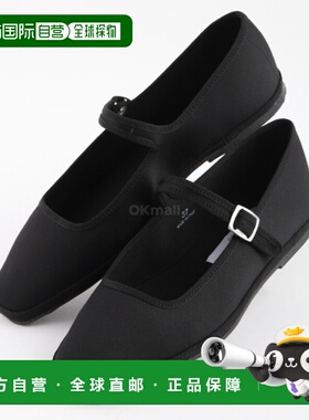 韩国直邮DROGHERIA CRIVELLINI 方头玛丽珍 - 黑色 (QUJJ SA BLX)