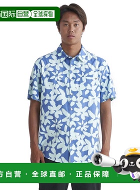 日本直邮Quiksilver APERO有机经典半袖衬衫 [24SPAQYWT03314BYC6