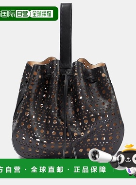 香港直邮潮奢 Alaia 女士 Rose Marie 28 Vienne leather tote ba