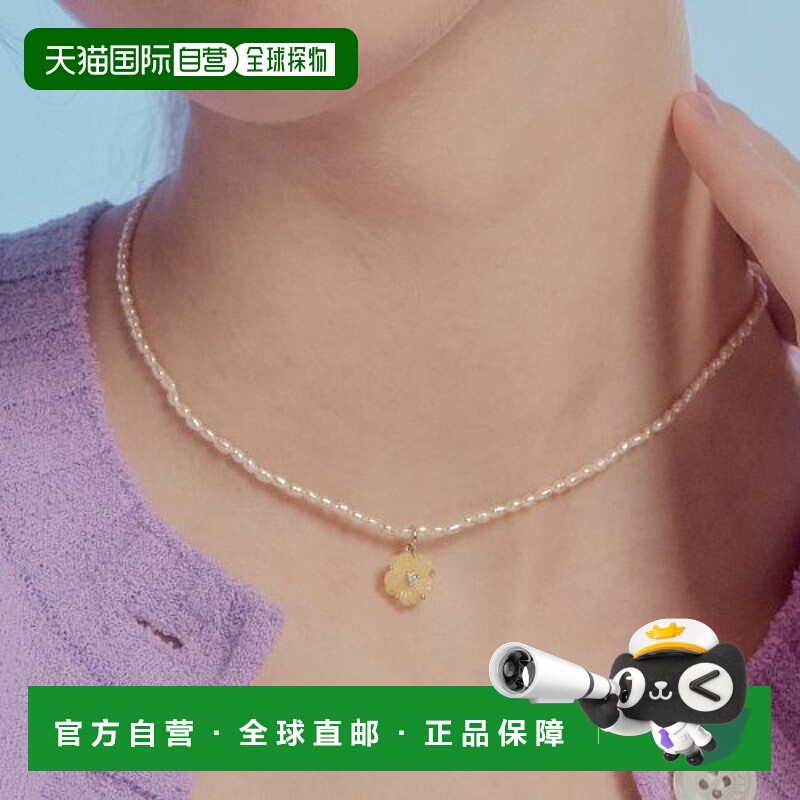 韩国直邮TATIANA新款小众韩式浪漫少女氛围气质精致设计感项链170