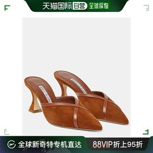 MANOLO BLAHNIK 莫罗 绒面革 香港直邮潮奢 伯拉尼克 女士Sahsia