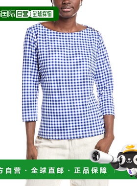 自营 J.McLaughlin Wavesong卡塔利娜布上衣-蓝色 美国奥莱直发