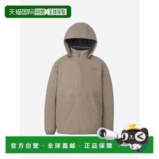 风衣防风抓绒帽子保暖户外北面外套 中长款 日本直邮October 男士