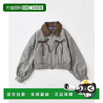 1h可退 日本直邮OLIVE des OLIVE 女装 拼色领设计 可拆卸襟 轻盈