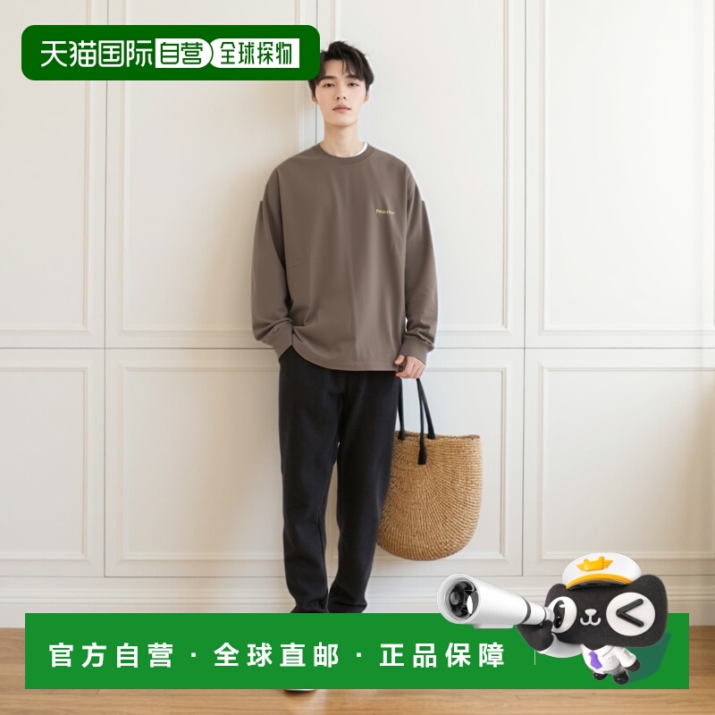 日本直邮PENDLETON 男女后背印花长袖T恤纯棉宽松/4175-5009