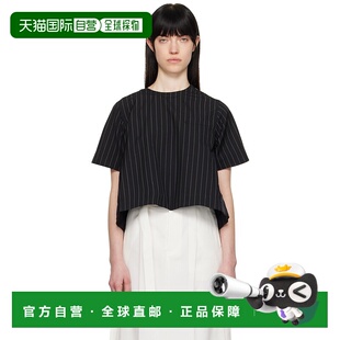 黑色 Wool Nylon Sacai Twill 女士 Suiting 香港直邮潮奢 Silk