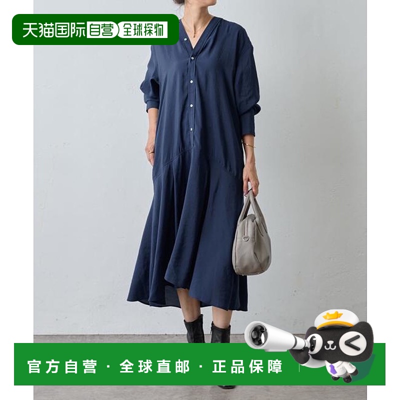 1h可退 日本直邮官方授权 BEARDSLEY 衬衫连衣裙新款