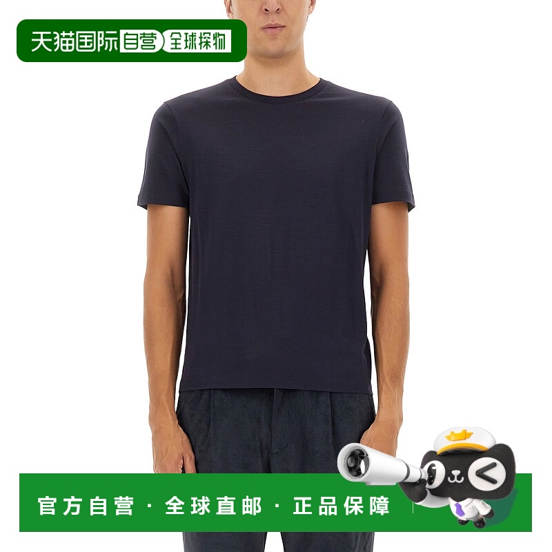 1h可退 香港直邮HERNO 男士T恤 JG00036UR520689200 CO 黑色 Hern