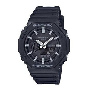 香港直邮casio卡西欧手表男款八角形碳纤防水运动时尚电子表手表