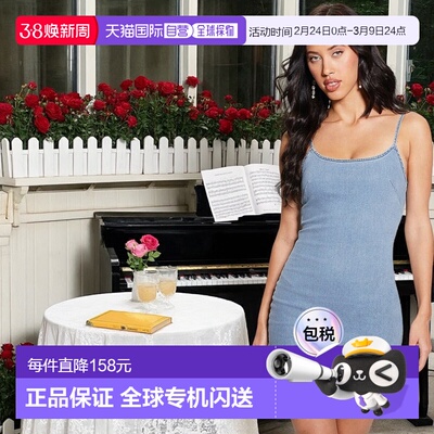 日本直邮Guess ECO Ron Demin连衣裙 [GU1432EW31111]包臀裙