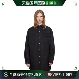 瑞克 衬衫 欧文斯 Oversized Owens 黑色 男士 Rick 香港直邮潮奢