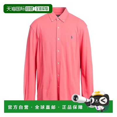 香港直邮Polo Ralph Lauren Polo 拉夫 劳伦 男士 纯色衬衫