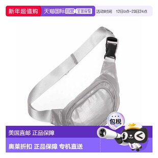 自营baggallini On the Go Belt Bag Waist Pack - sleet gloss r