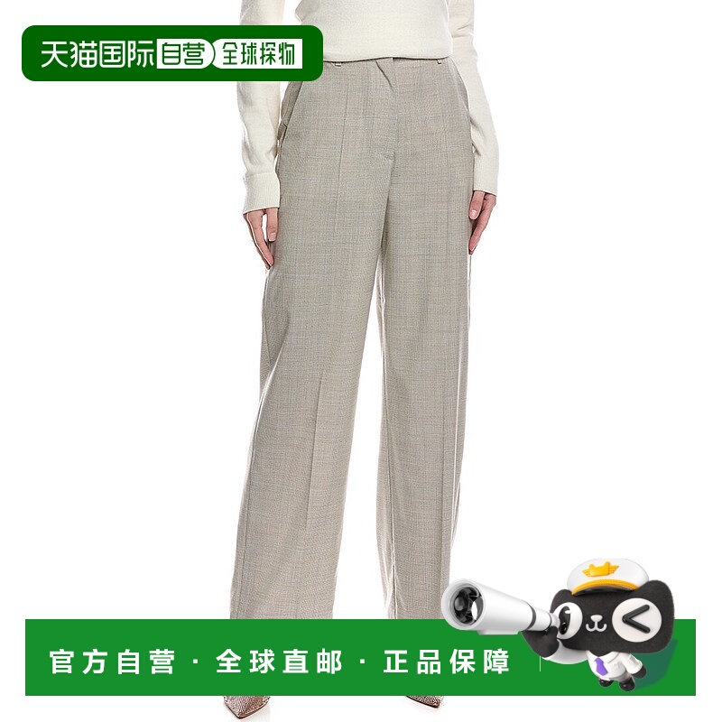 自营 Hugo Boss Tikela Wool Trouser - beige 美国奥莱直发女装