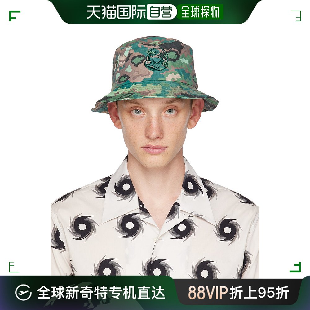 香港直邮潮奢 Billionaire Boys Club 男士 绿色 Nothing Camo 渔 服饰配件/皮带/帽子/围巾 帽子 原图主图