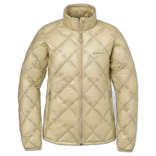 日本直邮1h可退 montbell 女款羽绒登山服保暖舒适轻夹克1101662