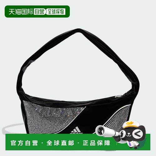 日本直邮阿迪达斯 Adidas 可退货小肩包 石灰石色单肩包斜挎包