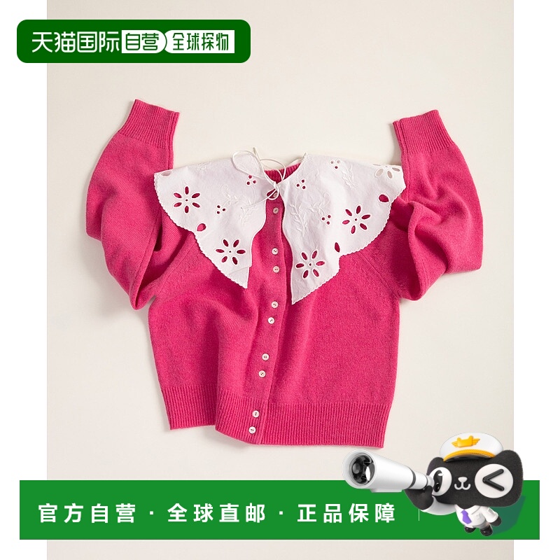 1h可退 日本直邮CHILD WOMAN 女装 全羊毛 两粒扣针织开衫 0101KN