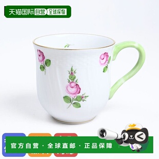 日本直邮Herend赫伦 马克杯小玫瑰PR系列马克杯西餐餐具200ml手绘