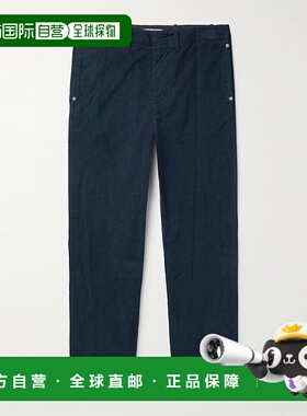 1h可退 香港直邮Gabriela Hearst 男士 Rhys 直筒棉质灯芯绒裤子