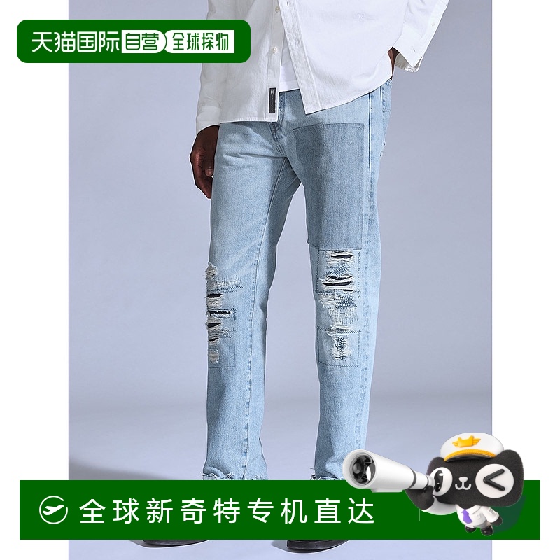1h可退 日本直邮Levi's 男士1980年代蓝标501直筒牛仔裤 A5875000