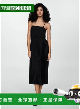 日本直邮MANGO 长款连衣裙 FORTUNY7 MA1658EW33356