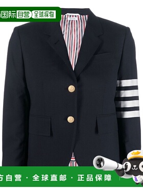 香港直邮THOM BROWNE 女士夹克 FBC010V06146415 SS2024 蓝色西装