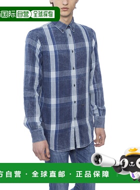 1h可退 香港直邮潮奢 Dsquared2 二次方 男士 牛仔布衬衫 DL09573