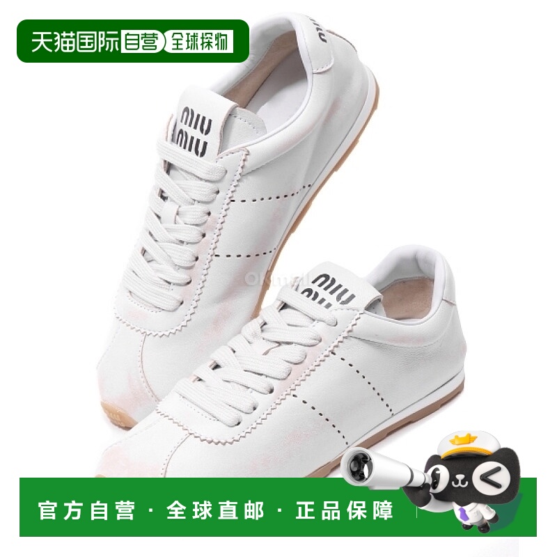 韩国直邮Miu Miu 5E114E 3H02 F0009 板鞋运动鞋