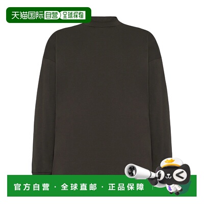 香港直邮THE ROW 男士T恤 288K291DVT AW2024 黑色半高领上衣男装