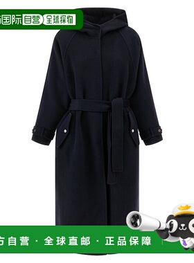 1h可退 香港直邮潮奢 Pinko 品高 女士 繫帶連帽外套 105342A2XM