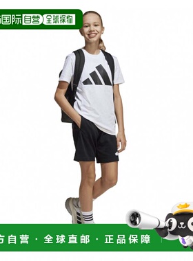 日本直邮adidas 儿童T恤半裤套装 运动套装 [KRK59 JC9715 JC9716