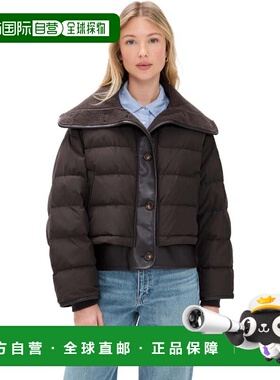 自营rag & bone Women's Gloria Puffer Jacket, Brown - brown