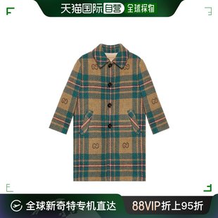 香港直邮GUCCI 男童大衣 99新未使用 746904XWAX14583