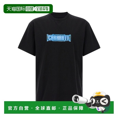 香港直邮CARHARTT WIP 男士T恤 I03545789XX AW2025 黑色 'Electr