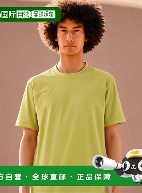 【日本直邮】Mizuno美津浓 网球短袖T恤 62JA9Z11 F绿色 日本尺寸