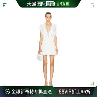 Cierra 香港直邮潮奢 女士 V领迷你连衣裙 Iro 24SWM33C