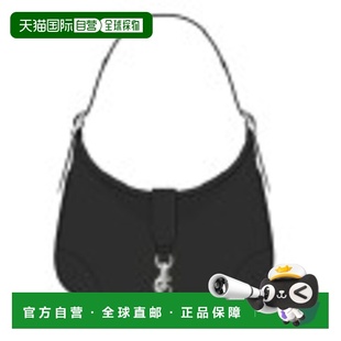 黑色 香港直邮COACH CW642LHBLK 拉链单肩包蔻驰 女士斜挎包